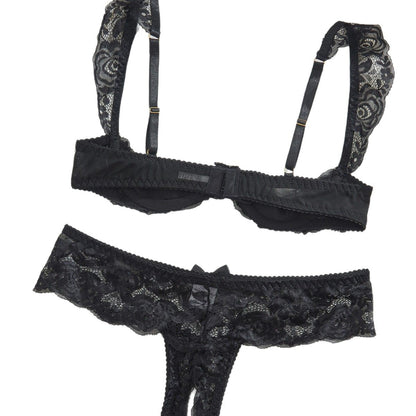 Cute Girl-Style Lace Bra And Underwear Set