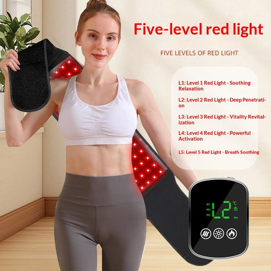 Infrared Physiotherapy Heat Pad For Warming And Massaging The Lower Back Uterine-warming Waist Belt