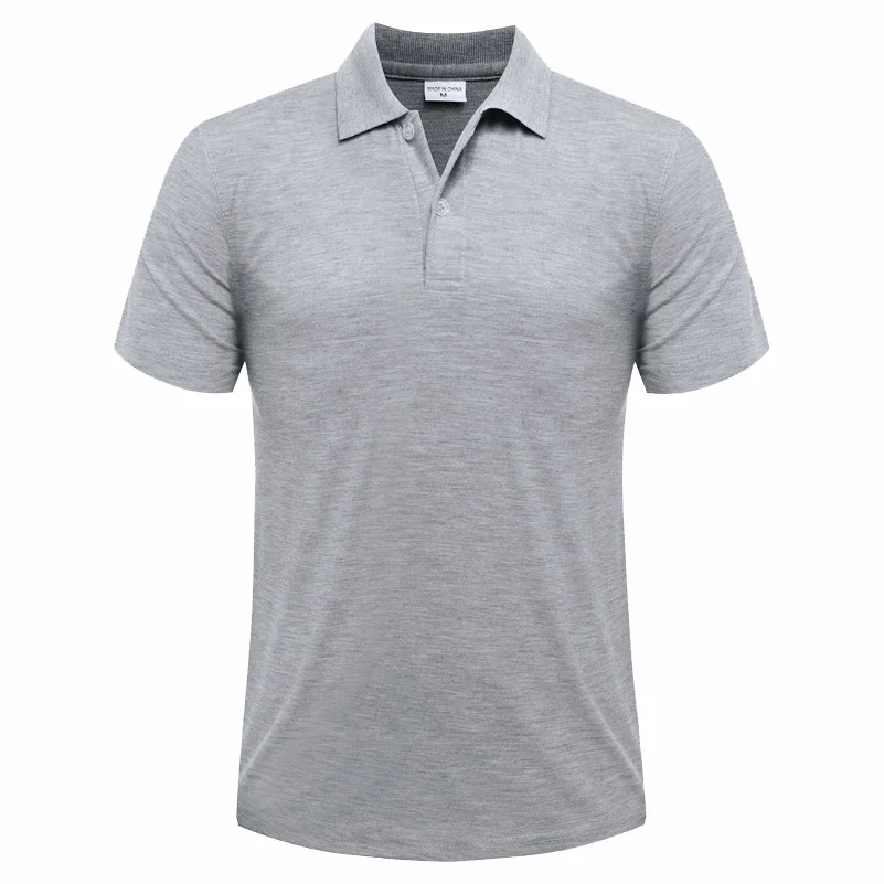 Ropa Hombre Polo Shirts Custom Printed Embroidery Men Clothing Shirts For Men Camisa Masculina Business Casual Breathable Top