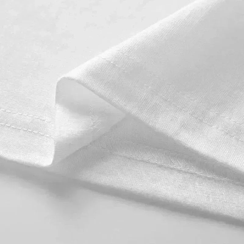 Clothing Peripheral Pattern Printing Summer Luxury Brand Pure Cotton Men's and Women's T-shirts Short Sleeves