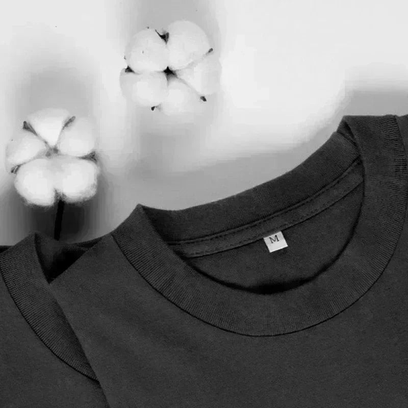 Clothing Peripheral Pattern Printing Summer Luxury Brand Pure Cotton Men's and Women's T-shirts Short Sleeves