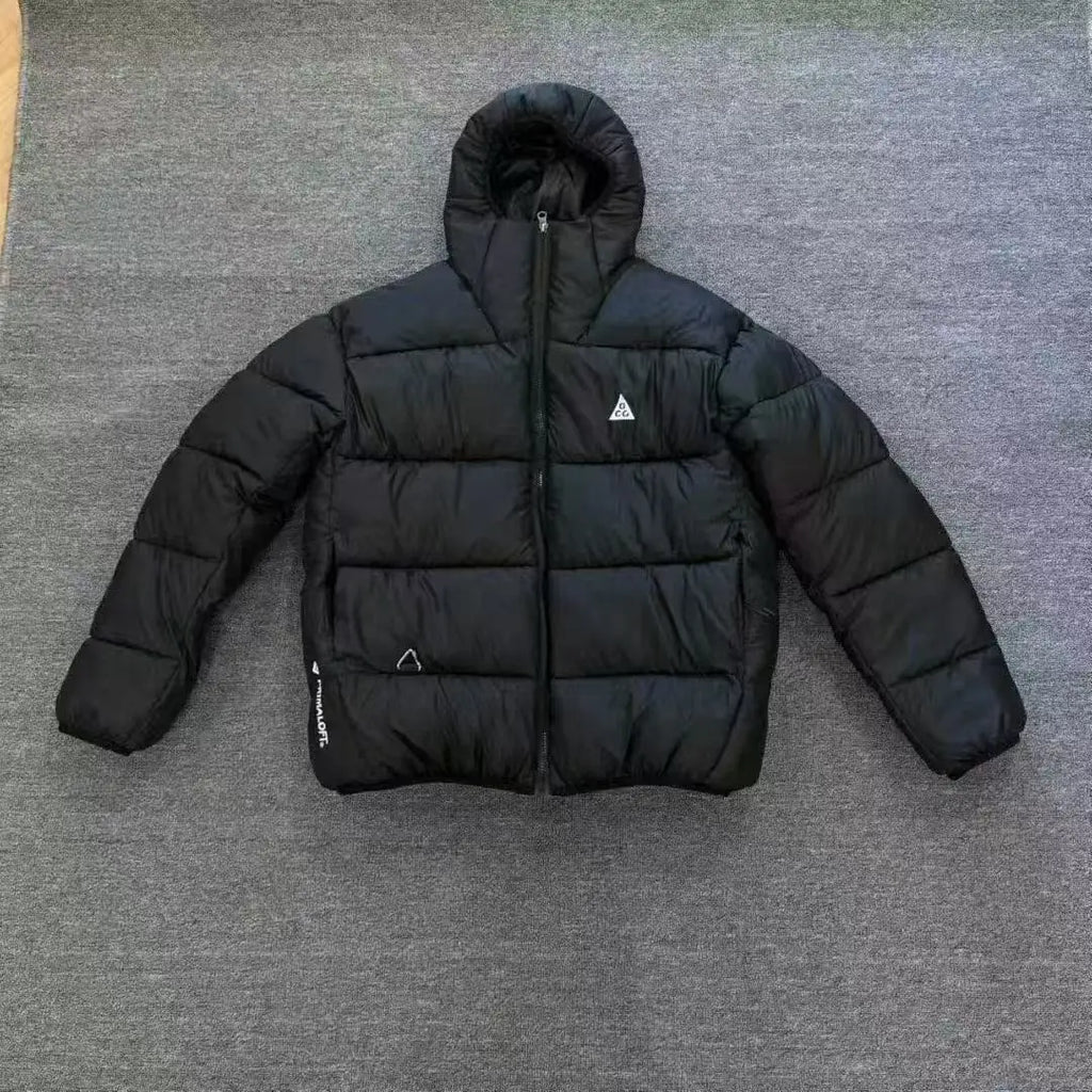 Winter cotton coat hooded warm and thick embroidered fashionable waterproof and windproof coats men winter jacket men clothing