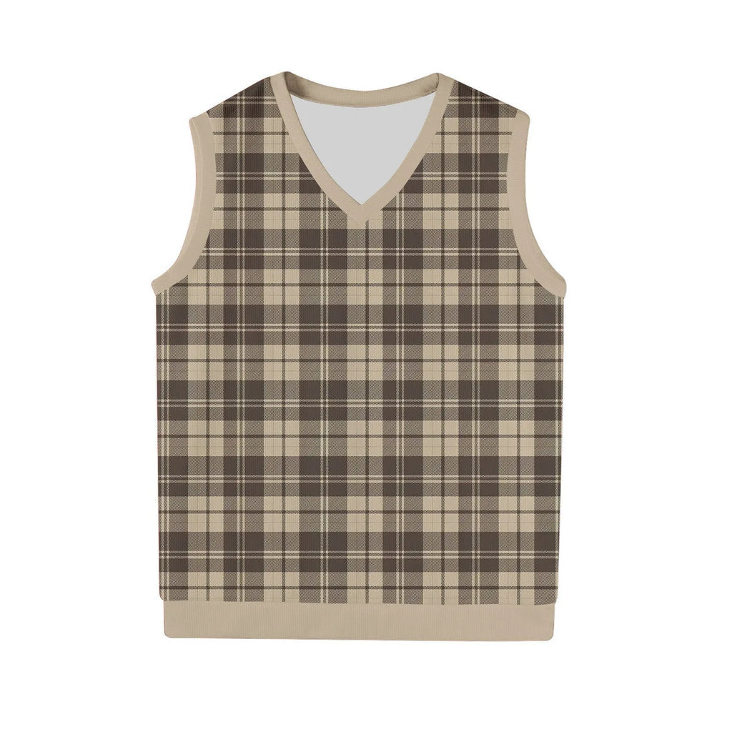 Mens Clothes British Style Vest Men Checkered Vest Knitted Pullover Waistcoat Men'S Sleeveless Sweater Knit Vest Man Chaleco Lan