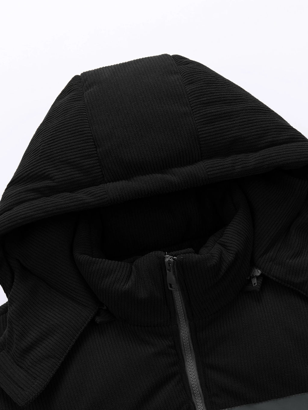 Men's Hooded Cotton Jacket, Thickeneded and Warm in Winter, Windproof and Cold-Resistant, Simple and Versatile for Work Clothing