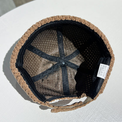 Men And Womenstreetwear Hip-hop Chic Cap For Fallwinter New Brimless Landlord-style Hat